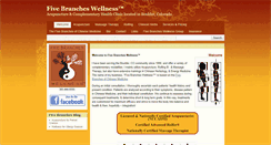 Desktop Screenshot of fivebrancheswellness.com
